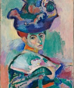 A mulher do chapéu 1905 – Matisse Henri Matisse Master Apollon