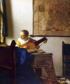 A Mulher com o Luth – Johannes Vermeer Johannes Vermeer Master Apollon