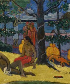 A Mulher com Mangas – Paul Gauguin Paul Gauguin Master Apollon