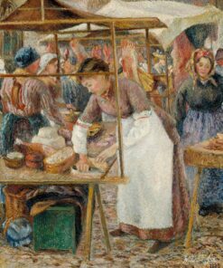 A mulher do açougueiro – Camille Pissarro Camille Pissarro Master Apollon