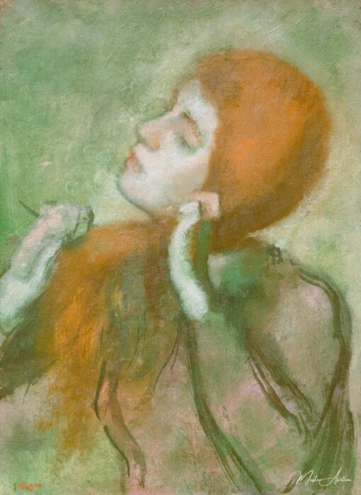 A mulher se penteando – Edgar Degas Edgar Degas Master Apollon 2
