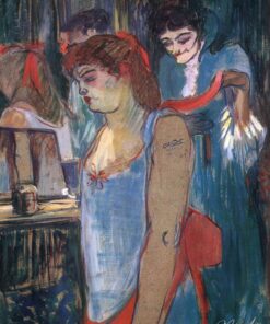 A mulher tatuada ou os banheiros – Toulouse Lautrec Henri de Toulouse-Lautrec Master Apollon