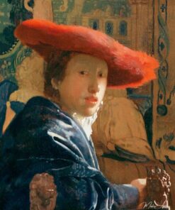 A Menina do Chapéu Vermelho – Johannes Vermeer Johannes Vermeer Master Apollon