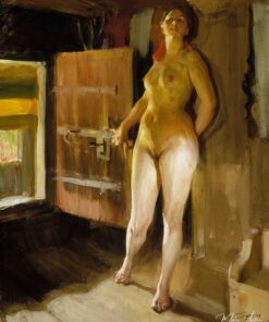 A Menina no Sauna, 1905 – Anders Zorn Anders Zorn Master Apollon
