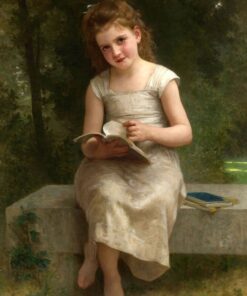 A menina que lê – William Bouguereau William Bouguereau Master Apollon