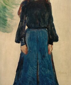 A menina triste (A menina azul) – Edvard Munch Edvard Munch Master Apollon