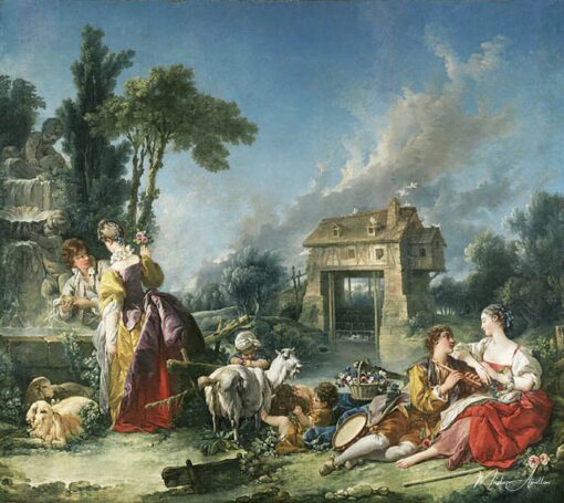 A Fonte do Amor – François Boucher François Boucher Master Apollon