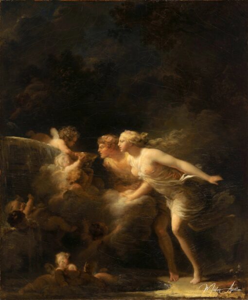 A fonte do amor – Jean-Honoré Fragonard Jean-Honoré Fragonard Master Apollon
