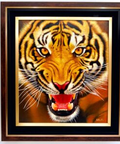 A Força do Tigre | 95 x 105 cm Pintura Original à Venda Master Apollon