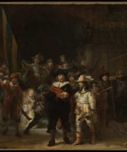 A Guarda da Noite (A Companhia de Frans Banning Cocq e Willem van Ruytenburch) – Rembrandt van Rijn Rembrandt van Rijn Master Apollon