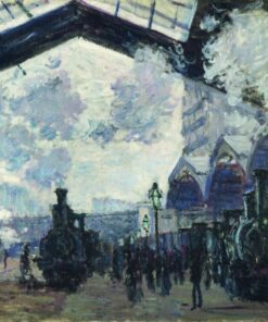 A Estação Saint-Lazare de Claude Monet Claude Monet Master Apollon