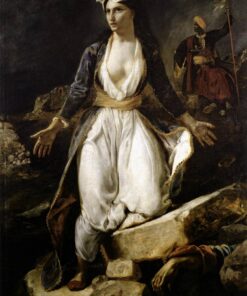 A Grécia sobre as ruínas de Missolonghi – Eugène Delacroix Eugène Delacroix Master Apollon