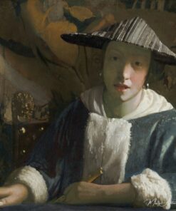 A Jovem Moça com a Flauta – Johannes Vermeer Johannes Vermeer Master Apollon