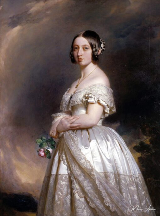 A jovem rainha Vitória – Franz Xaver Winterhalter Franz Xaver Winterhalter Master Apollon 2