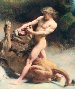 A juventude de Sansão – Léon Bonnat Léon Bonnat Master Apollon