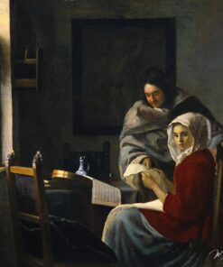 A Lição de Música Interrompida – Johannes Vermeer Johannes Vermeer Master Apollon