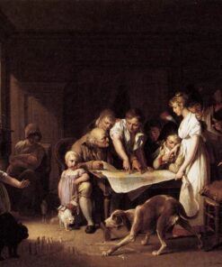 A leitura do Boletim do Grande – Louis Boilly Louis Boilly Master Apollon