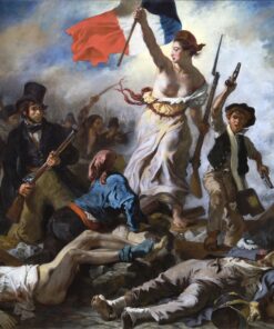 A Liberdade guiando o povo – Eugène Delacroix Eugène Delacroix Master Apollon
