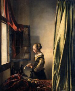 A Leitura à Janela – Johannes Vermeer Johannes Vermeer Master Apollon