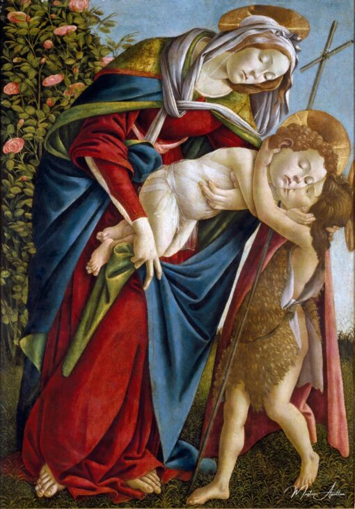 A Madona com o Menino e o Menino Jean – Sandro Botticelli Sandro Botticelli Master Apollon