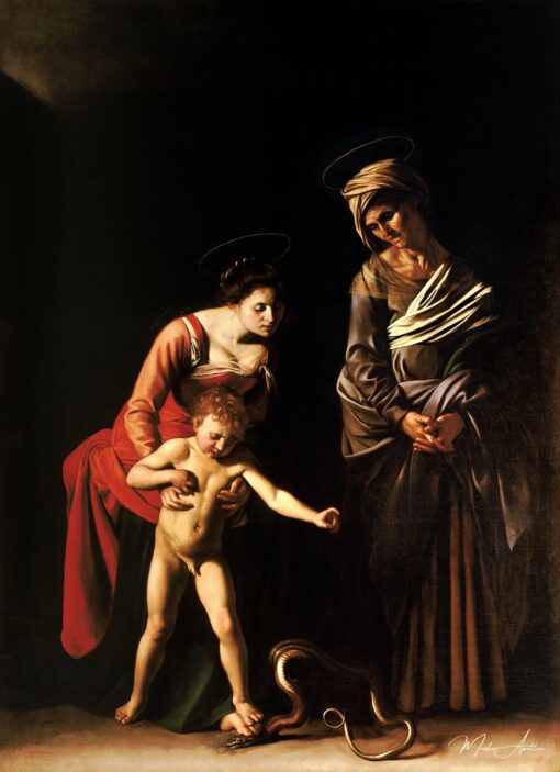 A Madona dos Palafreneiros – Caravaggio Caravaggio Master Apollon 2