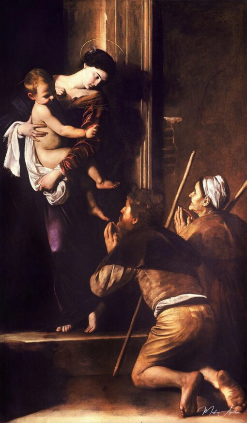 A Madona dos Peregrinos – Caravaggio Caravaggio Master Apollon 2
