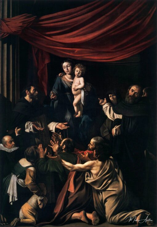A Madona do Rosário – Caravaggio Caravaggio Master Apollon 2