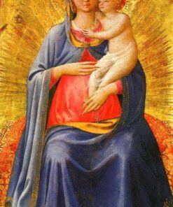 A Madona e o Criança – Fra Angelico Fra Angelico Master Apollon