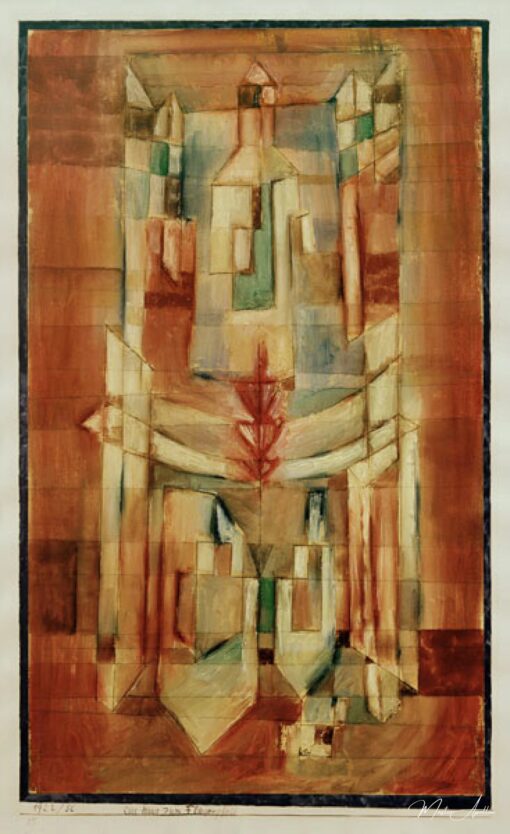 A casa com a flecha voadora – Paul Klee Paul Klee Master Apollon