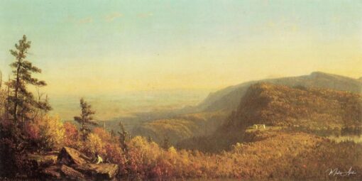 A casa de montanha de Catskill – Sanford Robinson Gifford Sanford Robinson Gifford Master Apollon