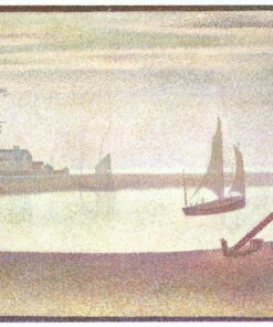 A Mancha em Gravelines, ao Anoitecer – Georges Seurat Georges Seurat Master Apollon