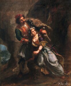 A noiva de Abydos – Eugène Delacroix Eugène Delacroix Master Apollon