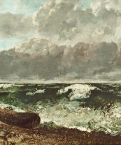 A Maré Tempestuosa – Gustave Courbet Gustave Courbet Master Apollon