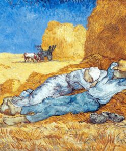 A Méridienne (a soneca) – Van Gogh Reprodução de arte popular Master Apollon