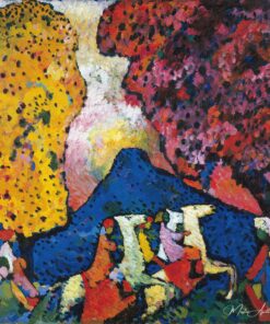 A montanha azul – Vassily Kandinsky Wassily Kandinsky Master Apollon