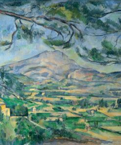 A Montanha Sainte-Victoire com o grande pinho – Paul Cézanne Monte Sainte-Victoire de Paul Cézanne Master Apollon