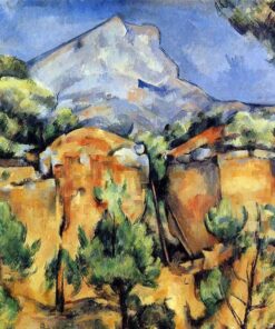 A Montanha Sainte-Victoire vista de Bibémus – Paul Cézanne Paul Cézanne Master Apollon