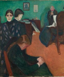 A Morte na Cama da Enferma – Edvard Munch Edvard Munch Master Apollon