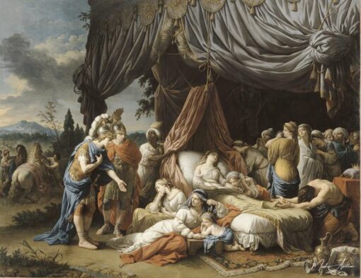 A morte da mulher de Darius, Lagrenée – Louis Jean François Lagrenée Louis Jean François Lagrenée Master Apollon