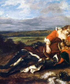 A morte de Lara – Eugène Delacroix Eugène Delacroix Master Apollon