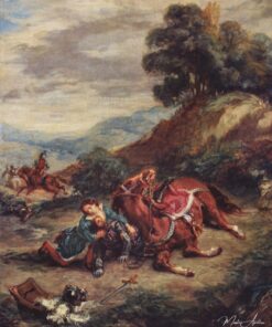 A morte de Lara I – Eugène Delacroix Eugène Delacroix Master Apollon