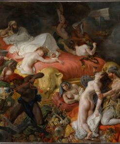 A morte de Sardanápalo – Eugène Delacroix Eugène Delacroix Master Apollon