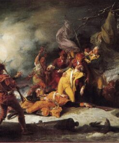 A morte do general Montgomery durante o ataque a Quebec – John Trumbull John Trumbull Master Apollon