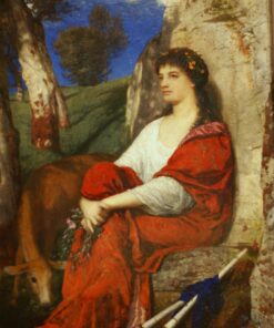 A musa Euterpe – Arnold Böcklin Arnold Böcklin Master Apollon
