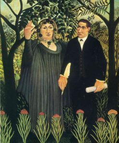 A musa inspirando o poeta – Henri Rousseau Henri Rousseau Master Apollon