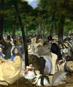 A Música nas Tuileries – Edouard Manet Édouard Manet Master Apollon