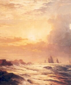 A navegação de recreio ao pôr do sol – Edward Moran Edward Moran Master Apollon
