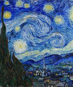 A Noite Estrelada – Van Gogh Reprodução de arte popular Master Apollon