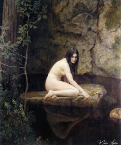 A ninfa da água de John Collier John Collier Master Apollon