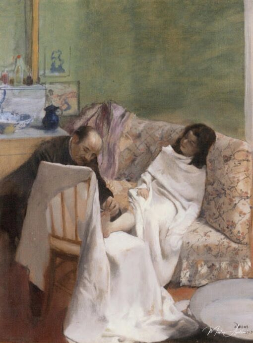 A pedicure – Edgar Degas Edgar Degas Master Apollon 2